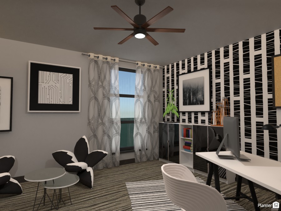 Black and white office: #4 #3593572 by Moonface