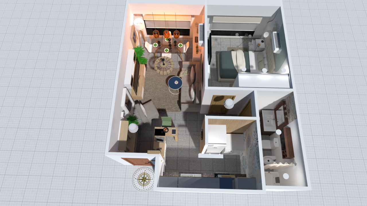 DEPA DE JUAN PABLO EN BSAS #14014287 by Eugenia Cristina Boccanera-Domos Decoracion Holistica