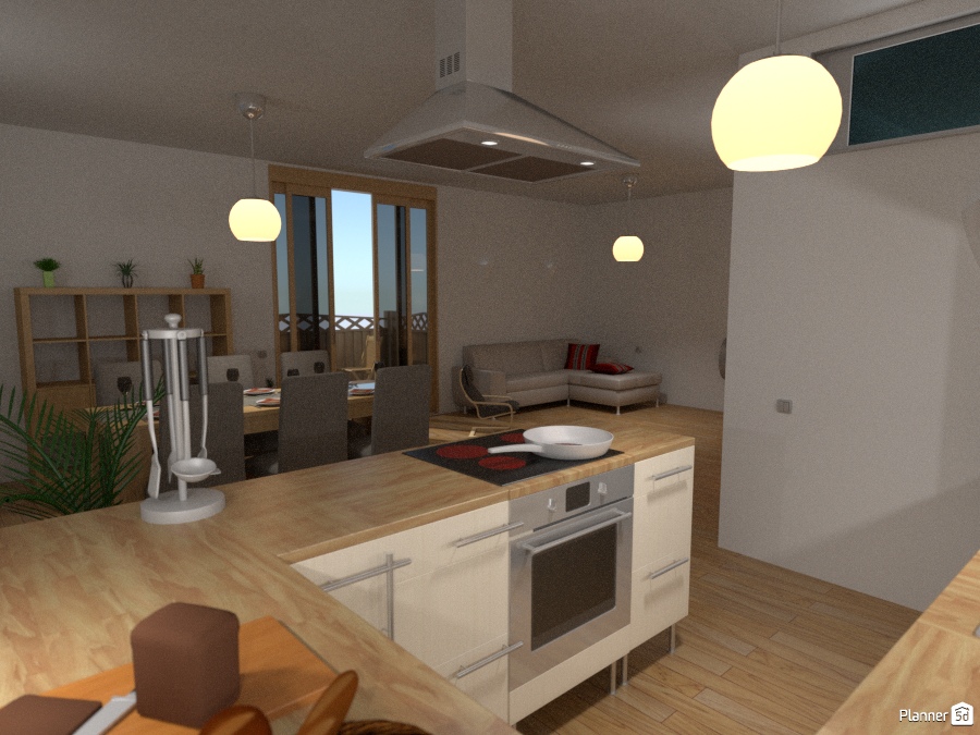 Flatilicious -Kitchen view #1556382 by Janezs John