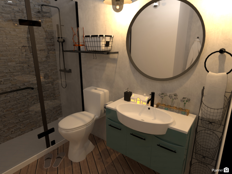 Riverbirch Bathroom #6135584 by Deanna Leigh Matthews