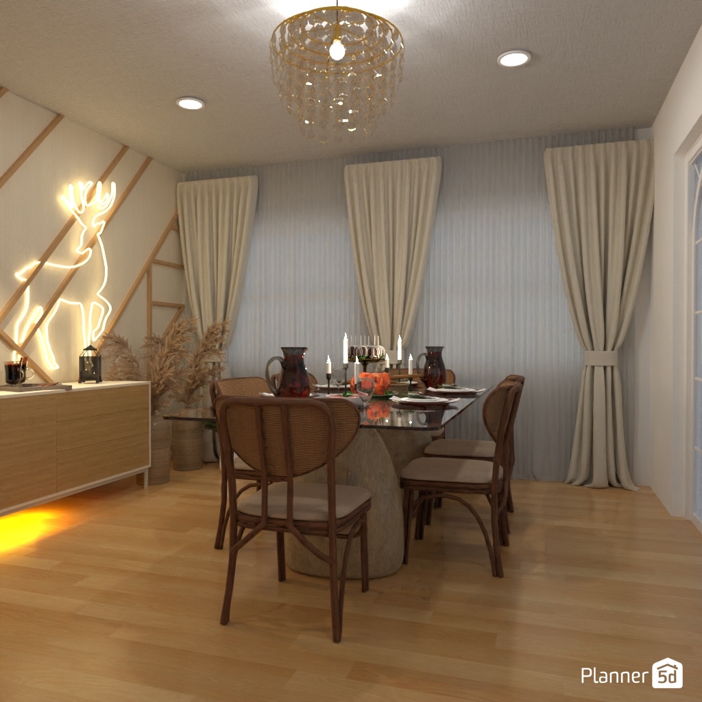 DB: Thanksgiving Day - room shell copy #23440395 by Editors Choice