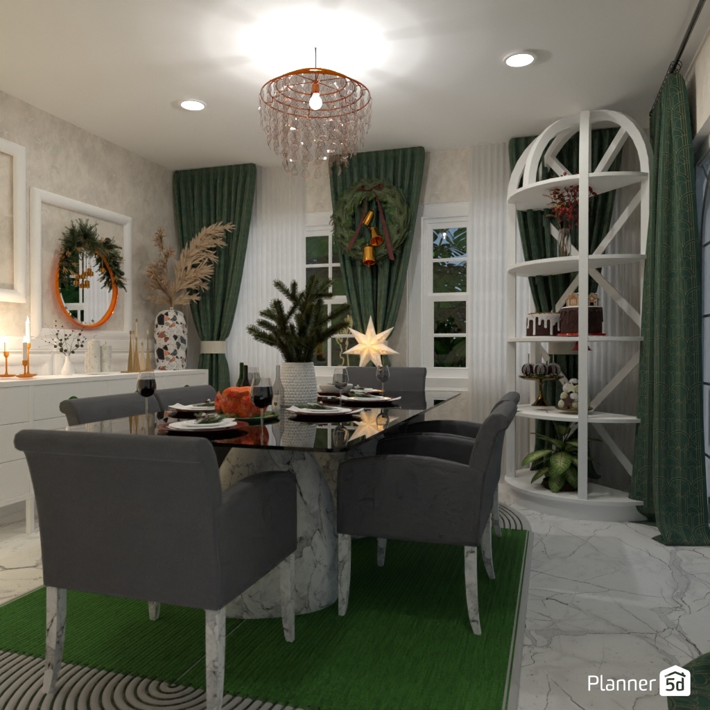 DB: Thanksgiving Day - room shell copy #23469911 by Editors Choice