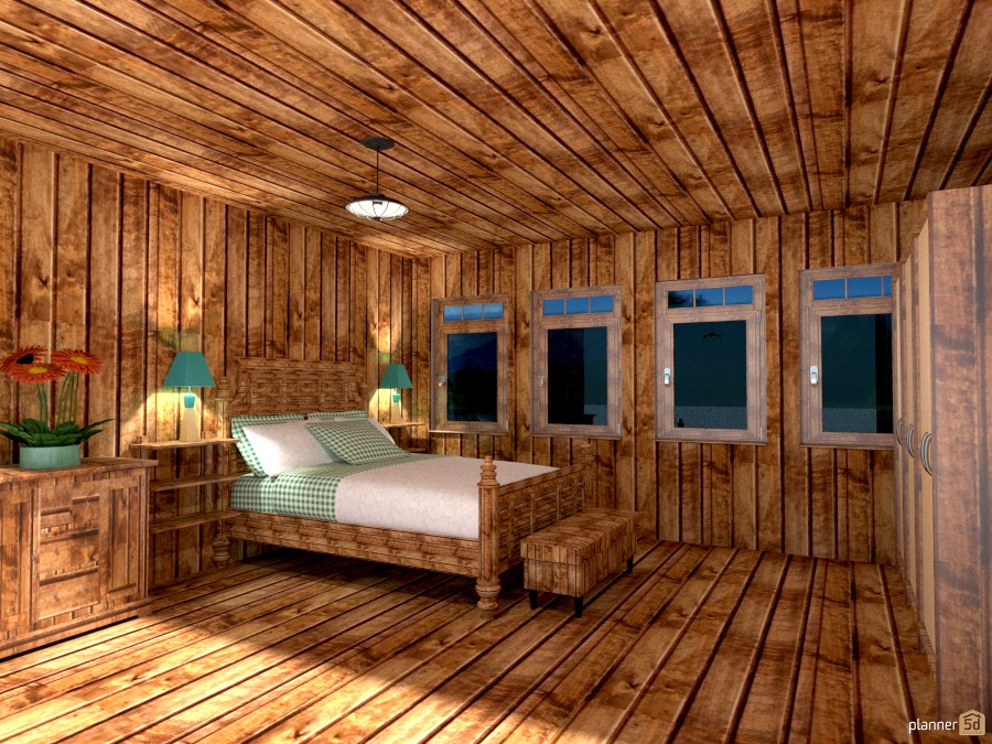 lake cabin br #951348 by Joy Suiter