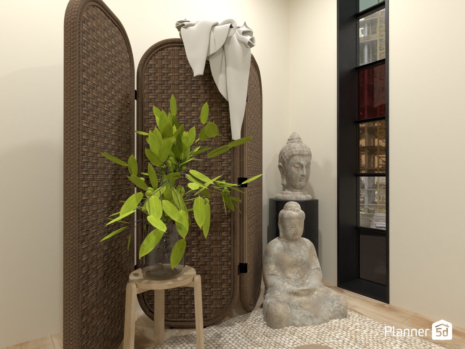 Home Yoga Studio #32062572 by Darina Doncheva