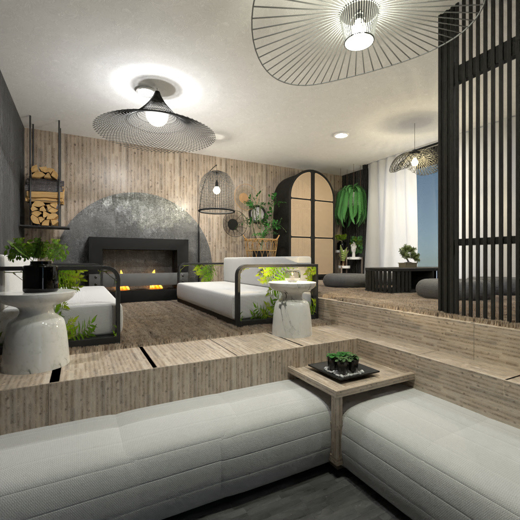 Japandi Living Room #11833900 by Editors Choice