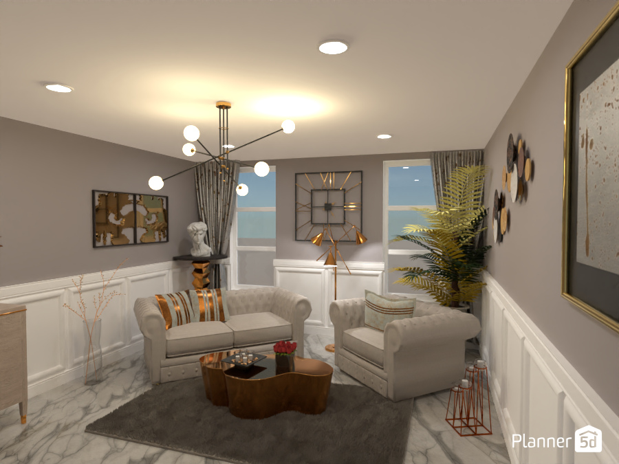 Hollywood interior #13354755 by Micaela Maccaferri