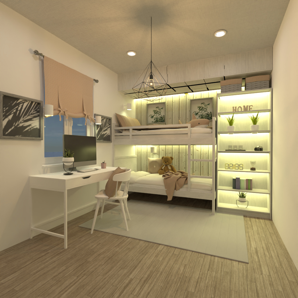 Bunk bed room #11938336 by Editors Choice