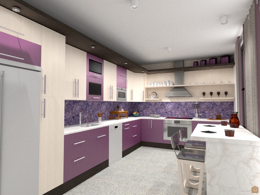 Cocina purple #1033376 by Jessica✅