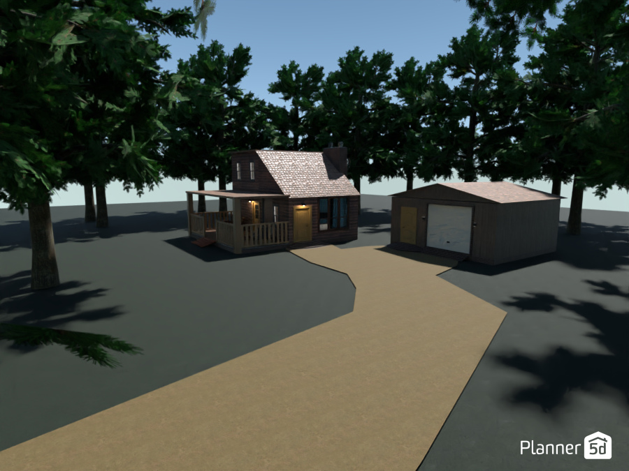 Log Cabin Retreat #12786075 by Javier Deleon