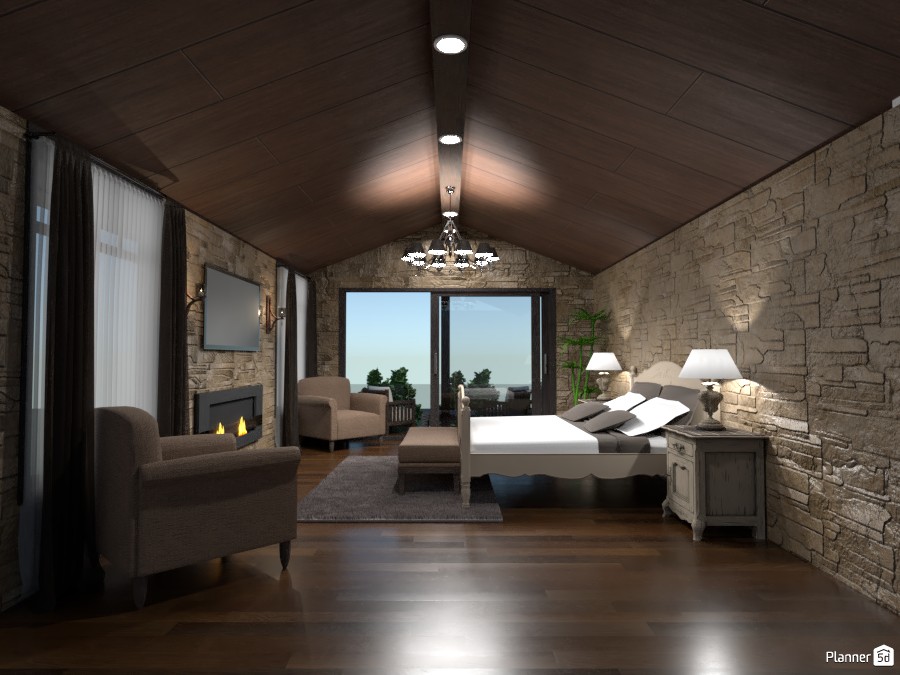 Rustic Bedroom 3246008 by SG Architecture image