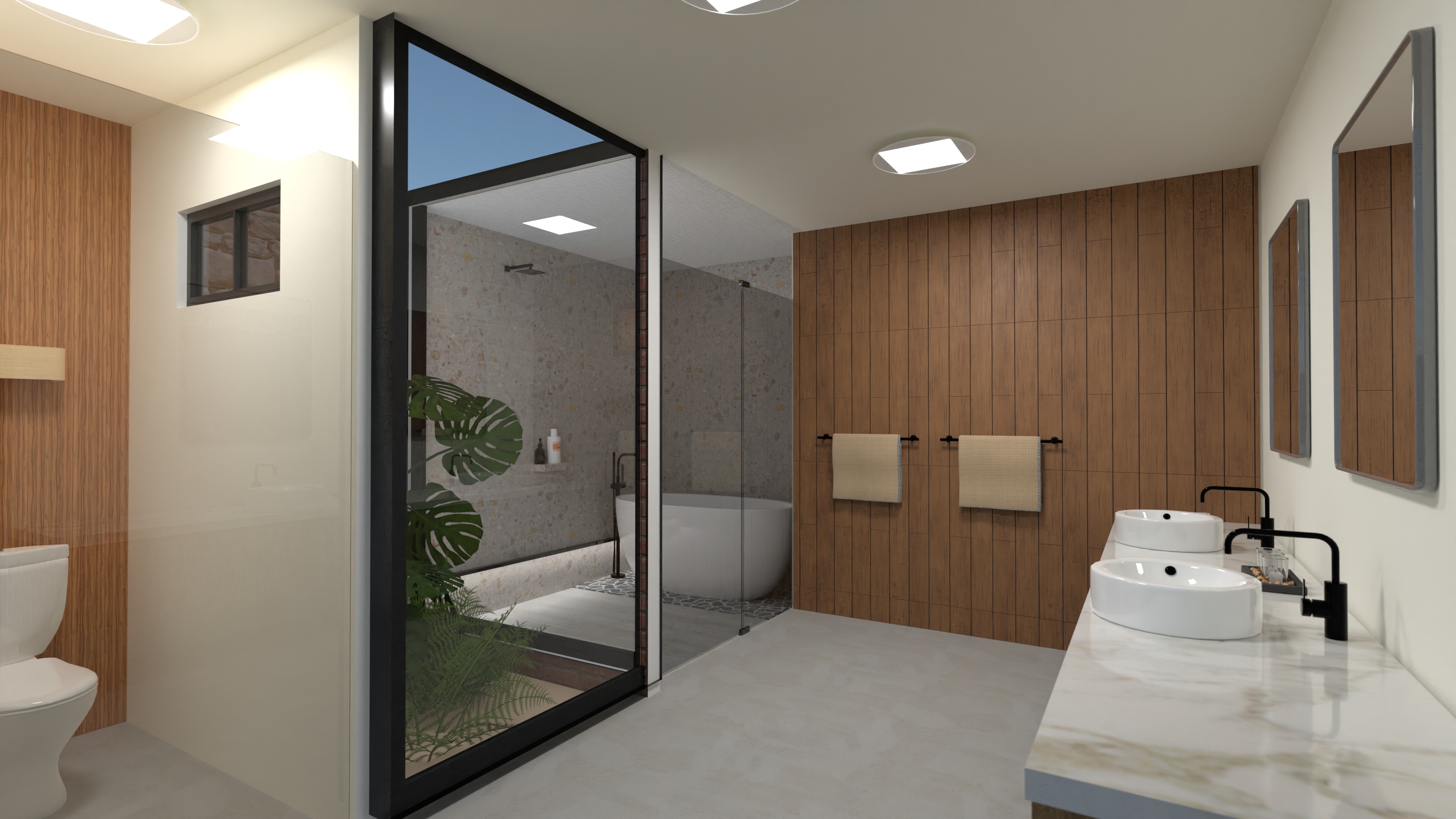 Master bath Torre 3 #24969028 by Zoey Harker