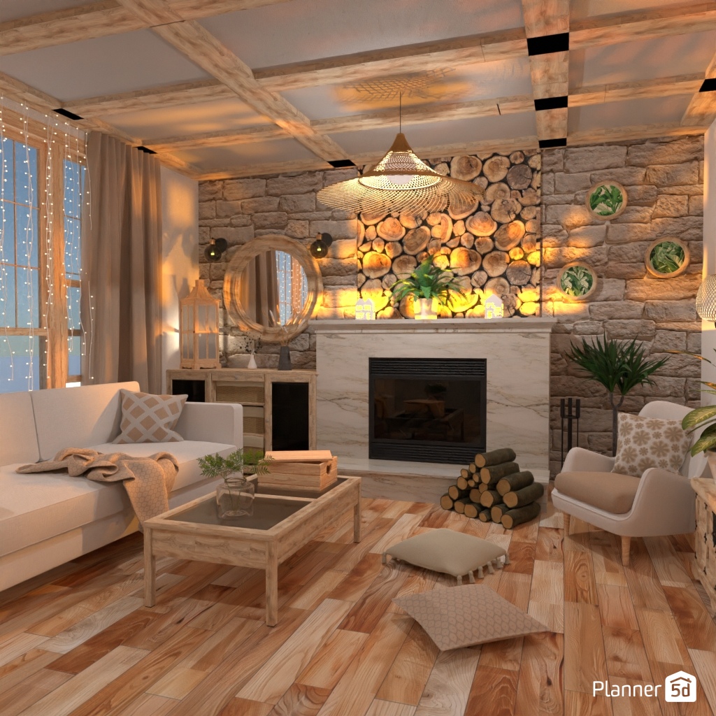 Cozy Scandinavian room #23016002 by Editors Choice