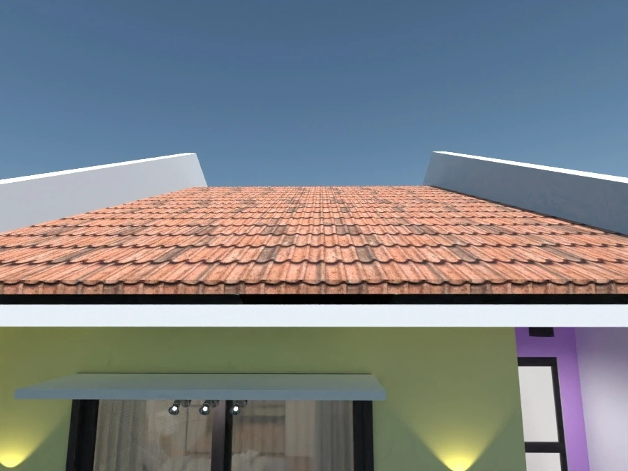 Narrow Lot House Loft House Design #3069684 by ZACKY DESIGNER