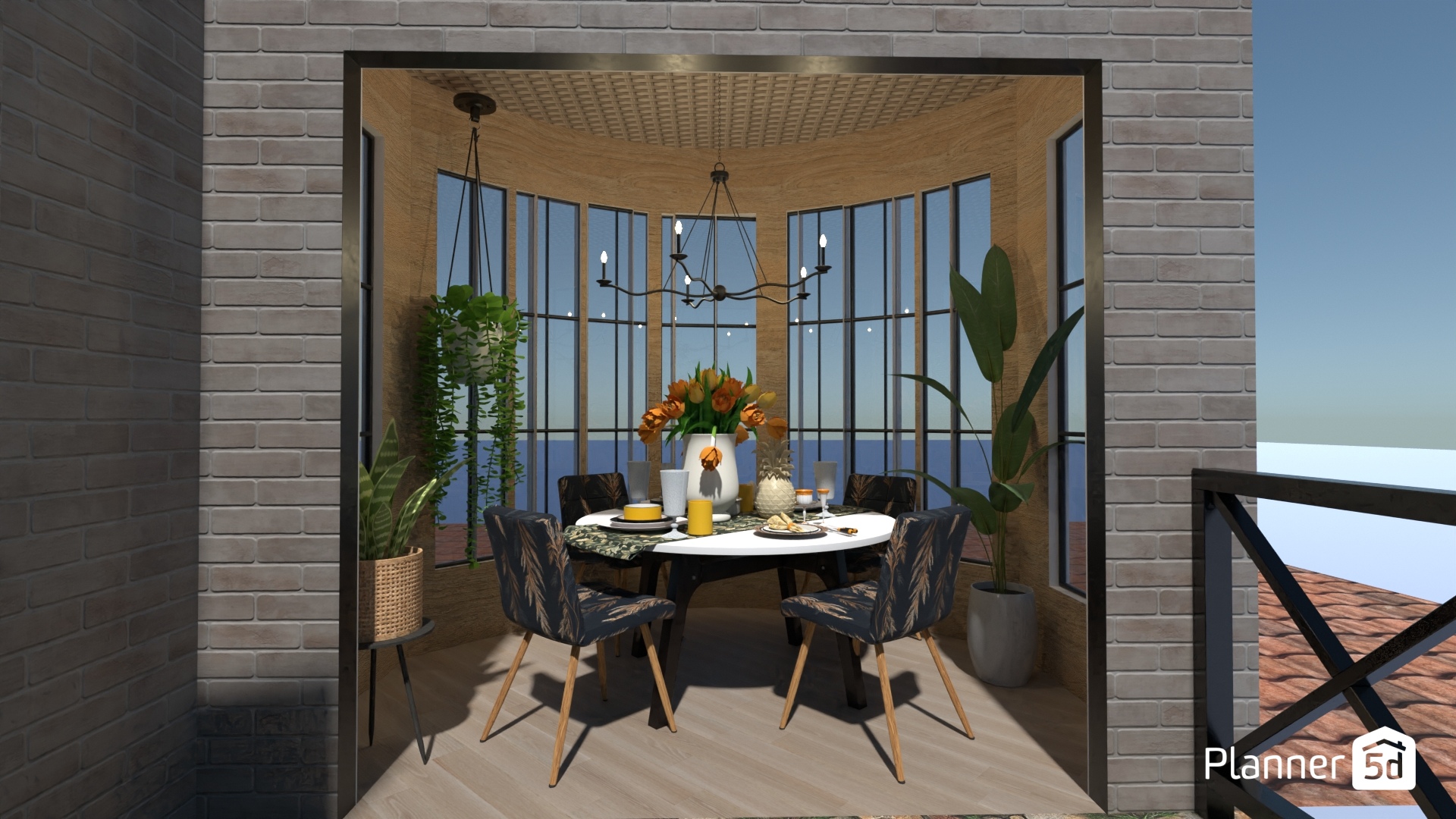 Veranda on the roof #4005255 by Fede Lars
