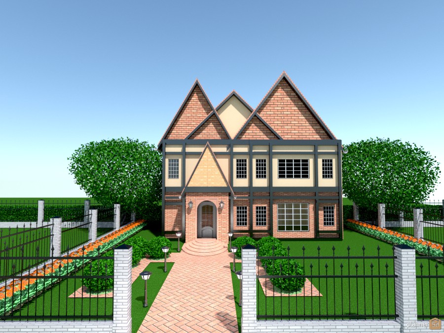 brick tudor home 870410 by Joy Suiter image