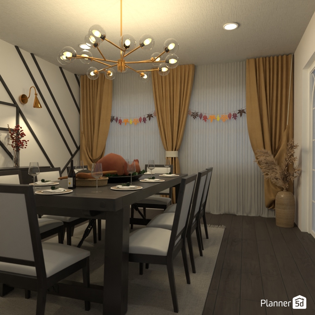 DB: Thanksgiving Day - room shell copy #23491578 by Editors Choice