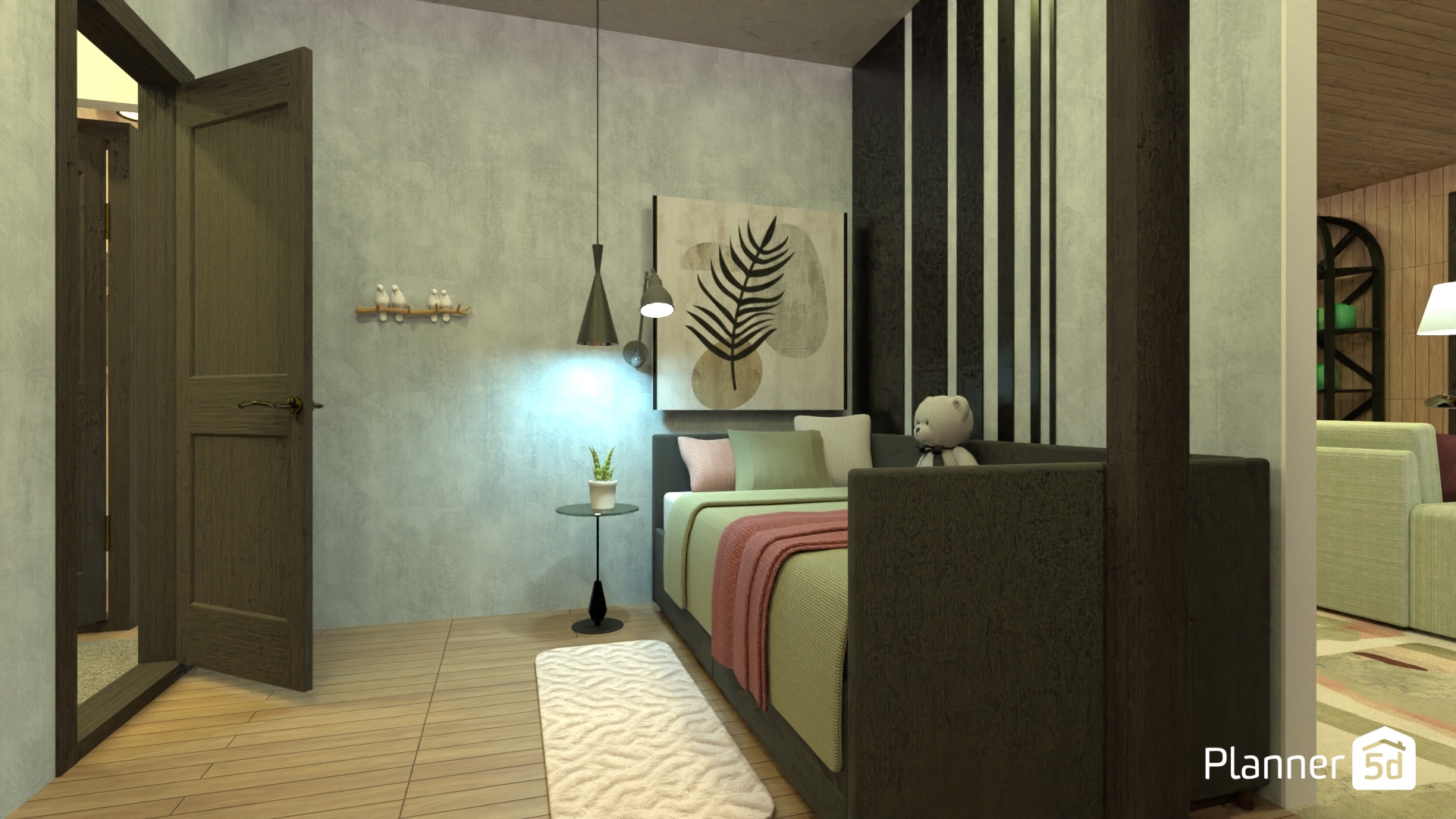 dormitorio contemporáneo con contraste grafico y suavidad emocional #31529992 by Yolanda Infante Garrido