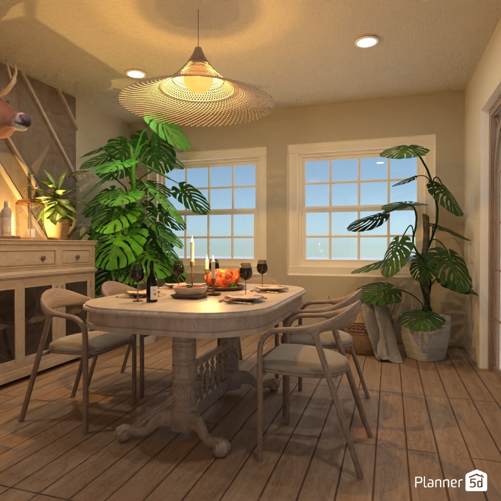 DB: Thanksgiving Day - room shell copy #23437739 by Editors Choice