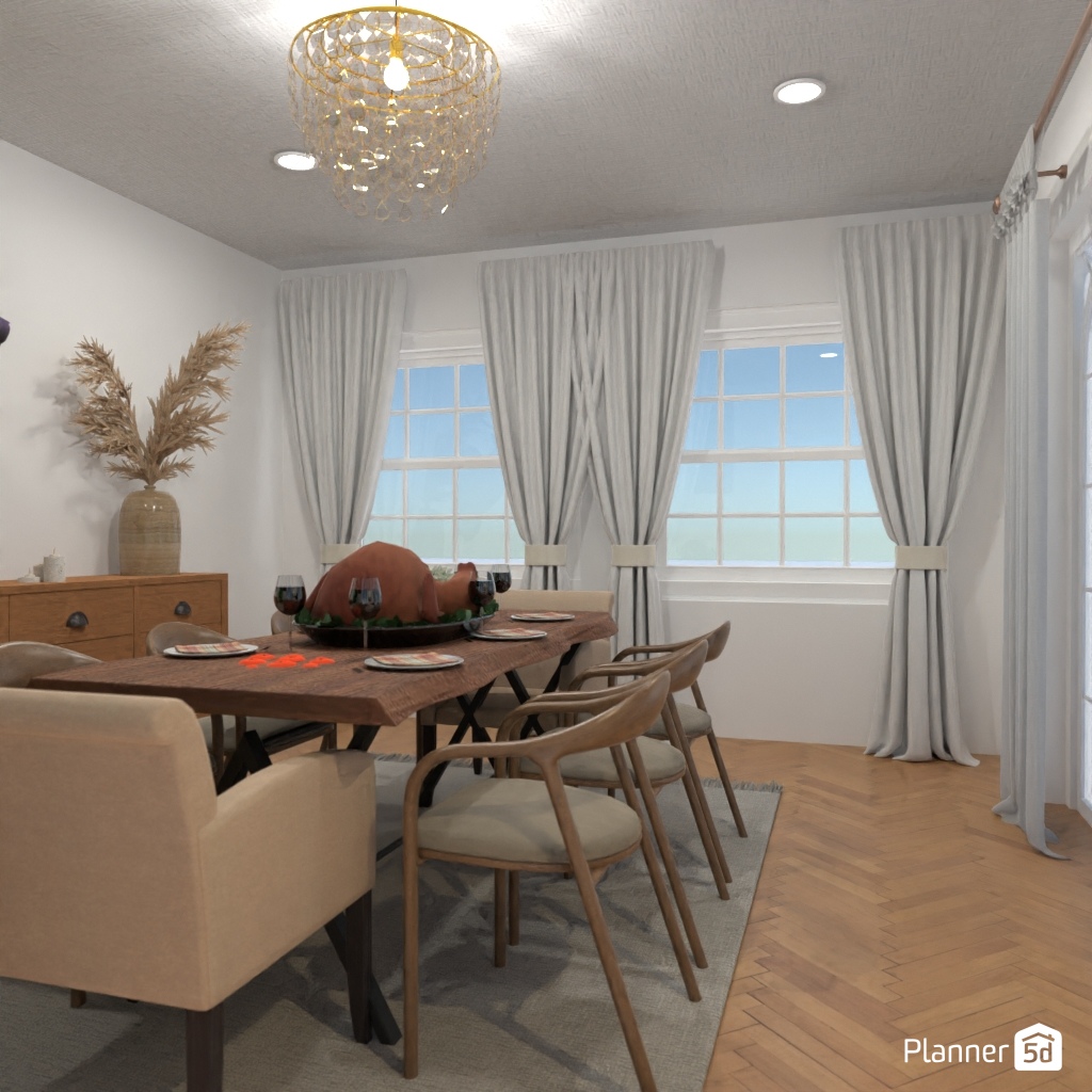 DB: Thanksgiving Day - room shell copy #23444895 by Editors Choice