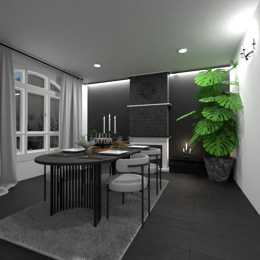 Black table #12035896 by Editors Choice