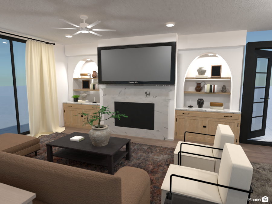 Transitional Living Room #6038004 by Katie