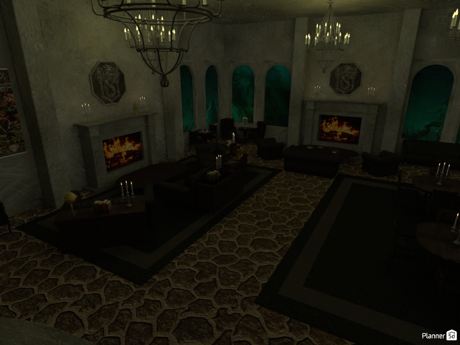 Slytherin Common Room #2144593 by Anonymous