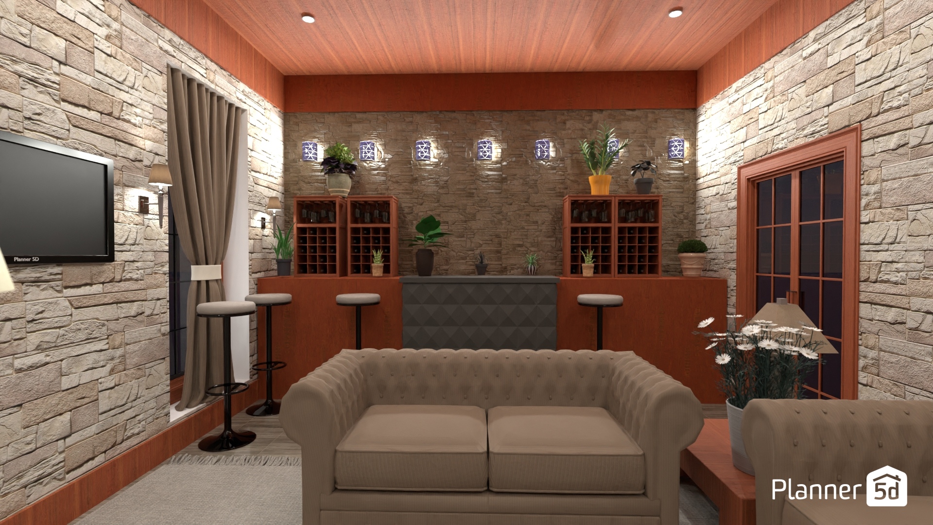 salon rustico moderno #21950250 by Yolanda Infante Garrido