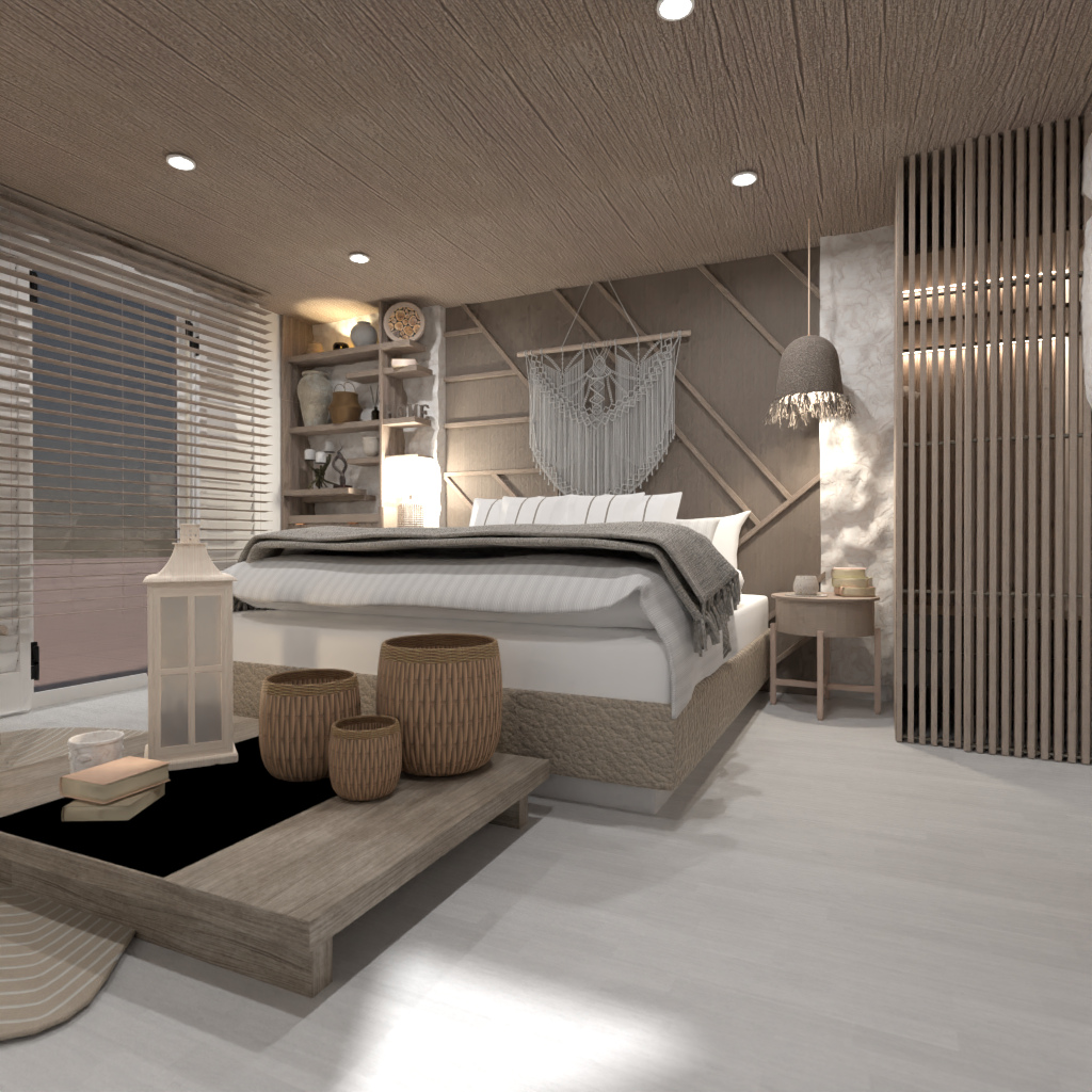 Wabi Sabi Bedroom #3355036 by Editors Choice