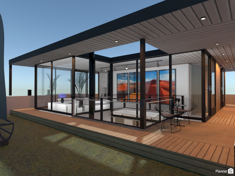 Energy efficient house, sky-lounge #4049586 by derick le roux