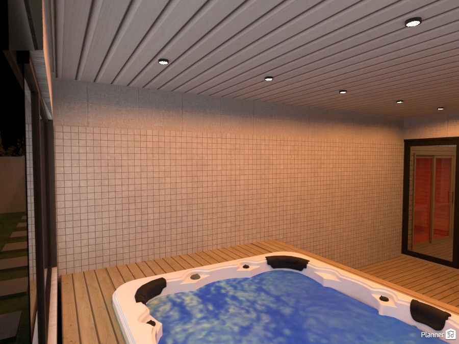 Energy efficient house, jacuzzi and sauna 4053496 by derick le roux image