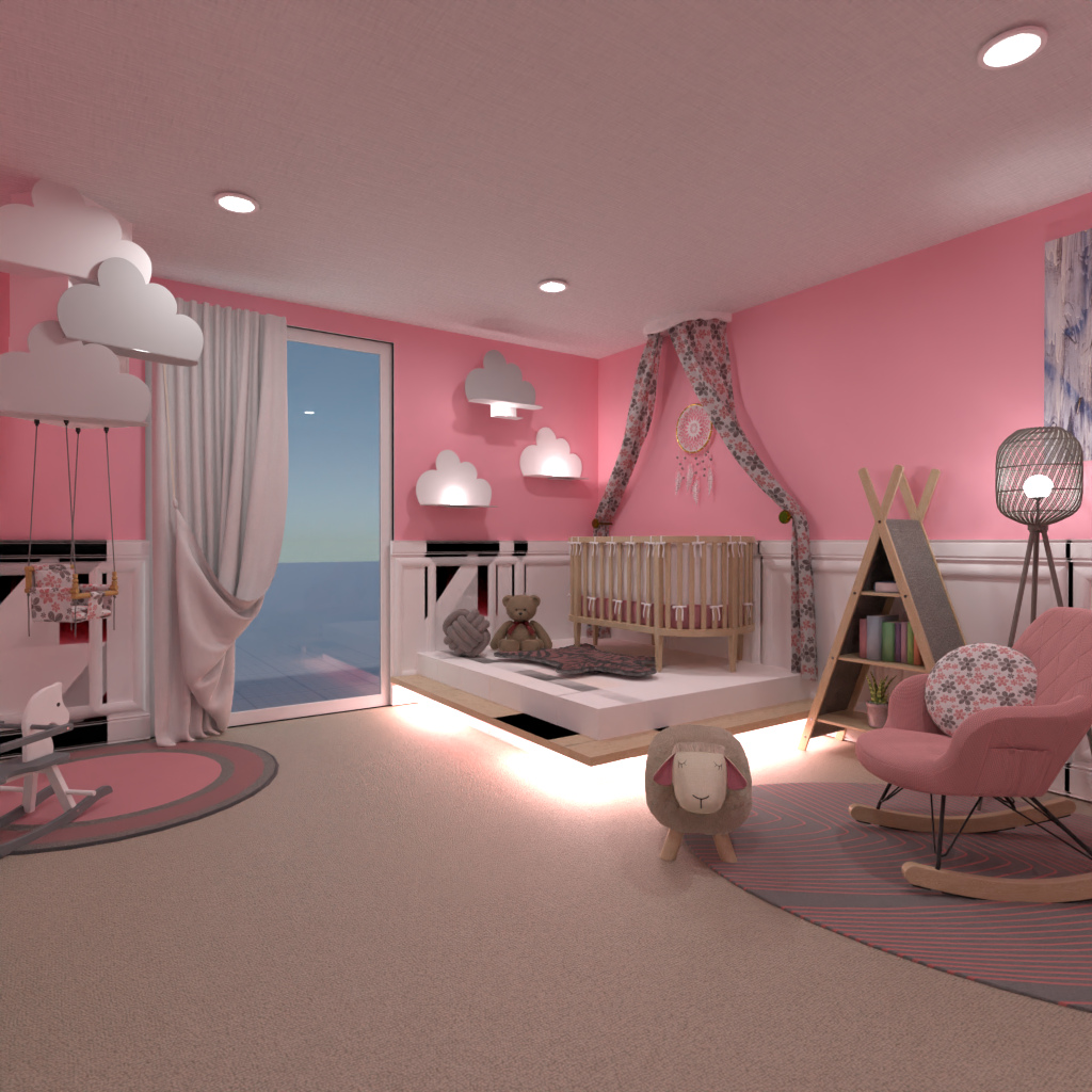 Pink Bedroom #11750072 by Editors Choice
