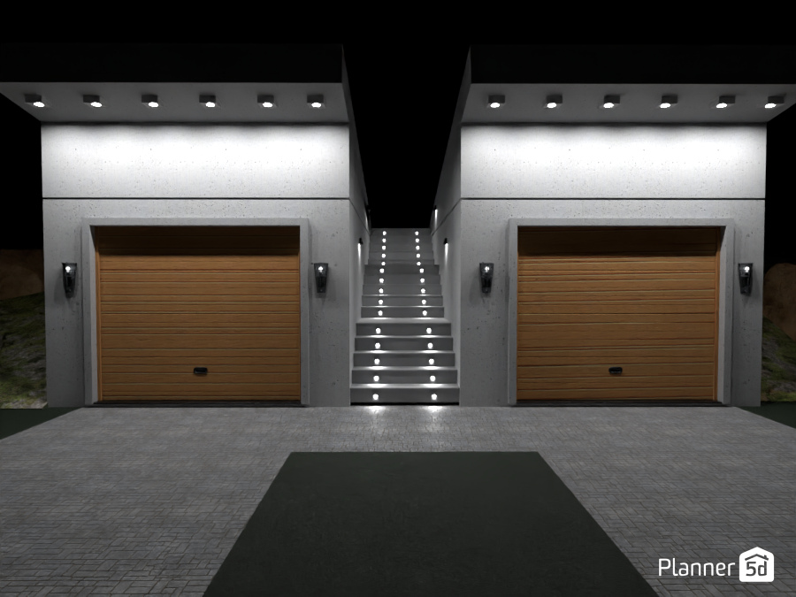 Hillside Concrete Garage #13981595 by Dyl-ii