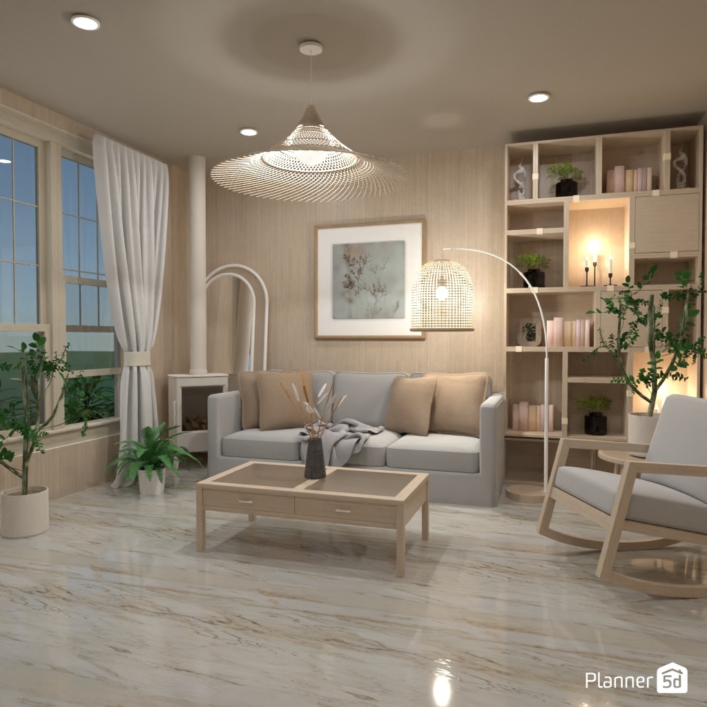 Cozy Scandinavian room #22973934 by Editors Choice