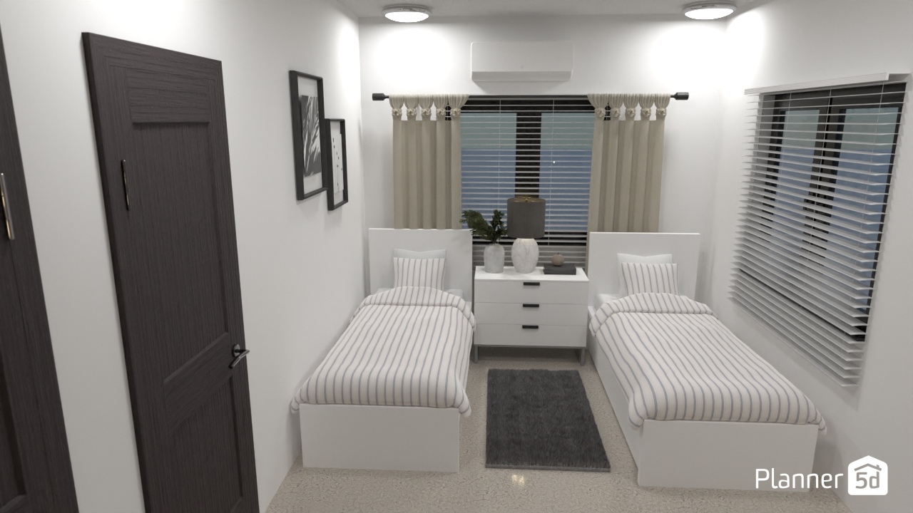 Modern Monochrome Style Bedrooms copy copy copy #23359922 by Anonymous