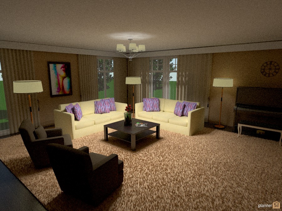 гостиная #1063151 by Mila