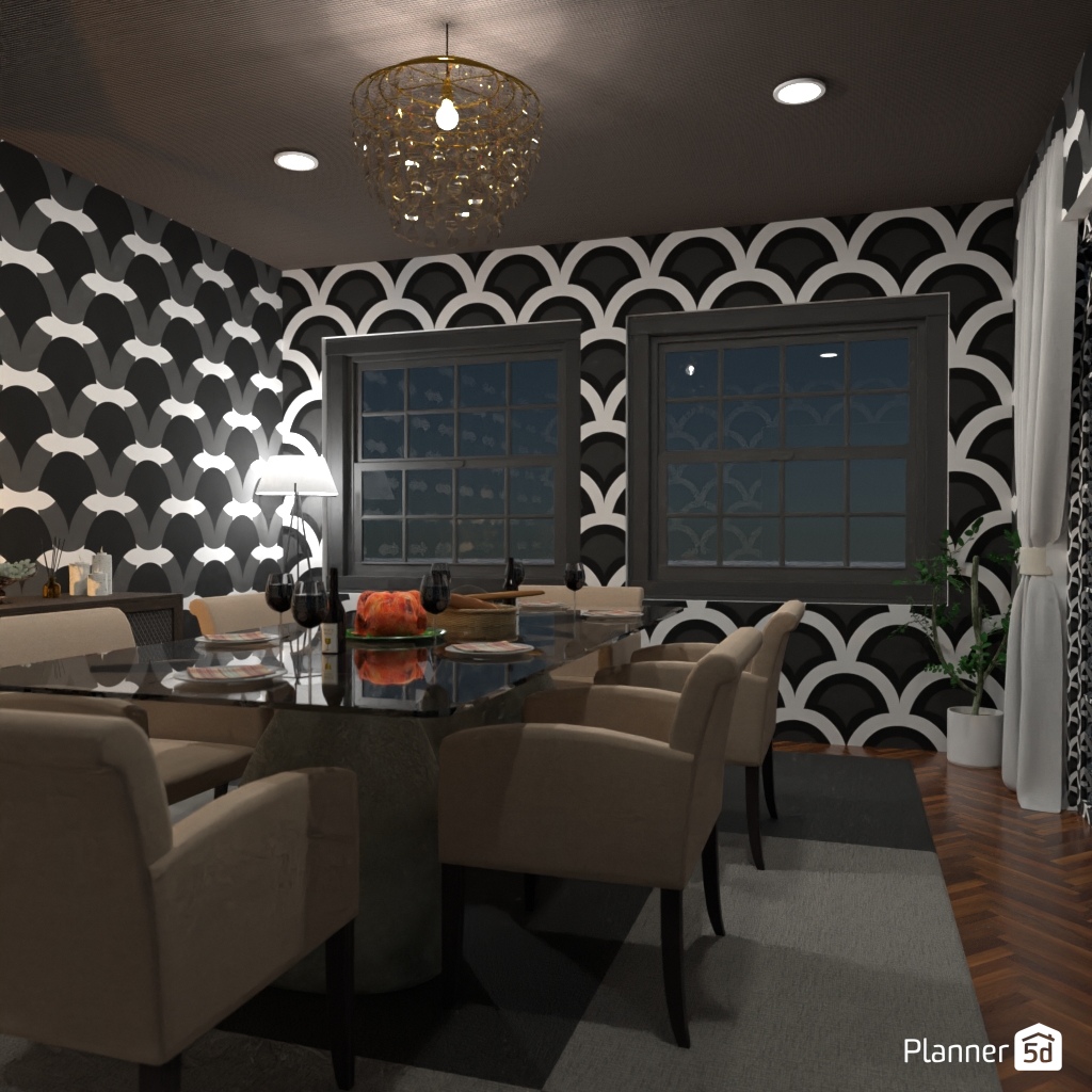 DB: Thanksgiving Day - room shell copy #23461631 by Editors Choice