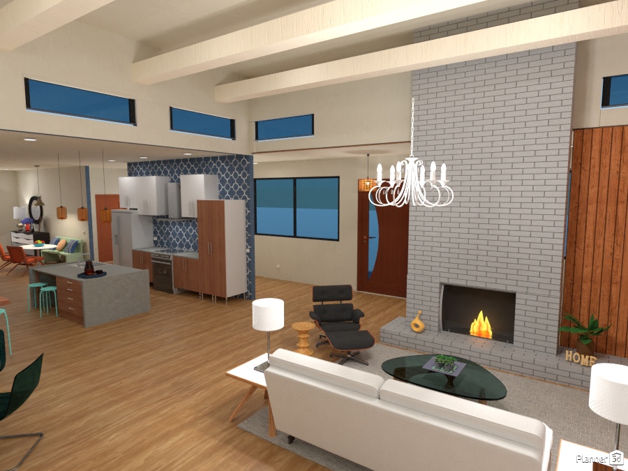 Kitchen/Living Room #2505066 by KB
