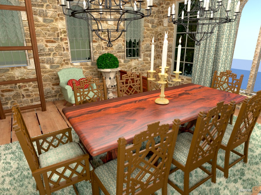 the dining room of the Queen #896095 by Micaela Maccaferri