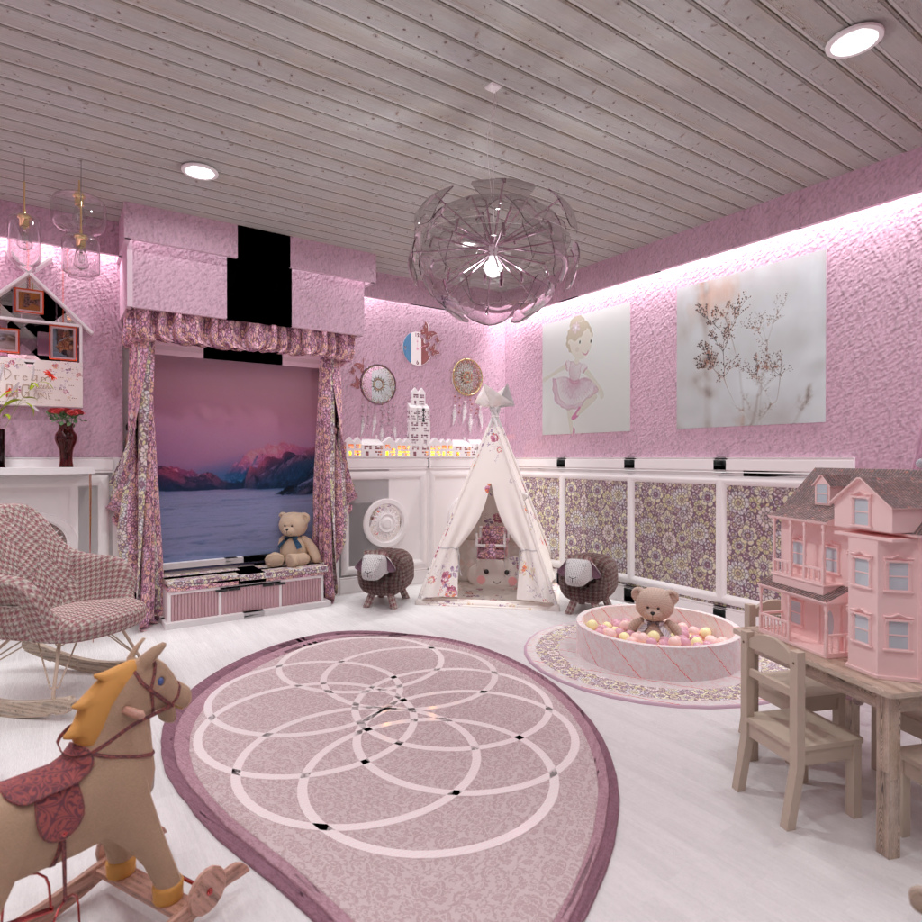 Pink Bedroom #11755864 by Editors Choice