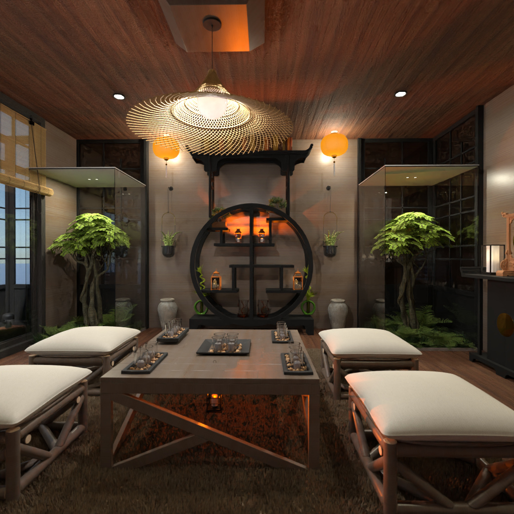 Japanese-style Living Room #15354847 by Editors Choice