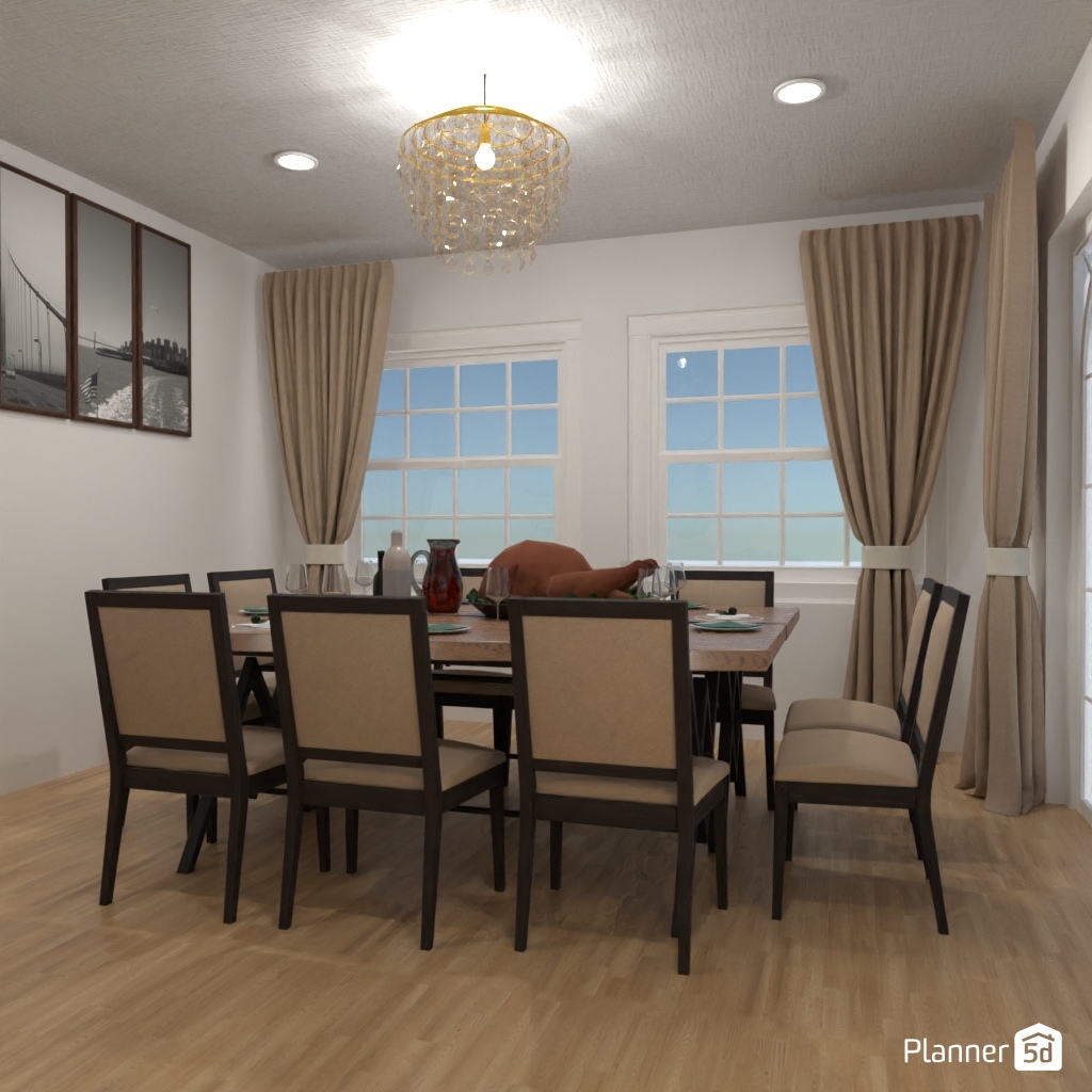 DB: Thanksgiving Day - room shell copy #23508106 by Editors Choice