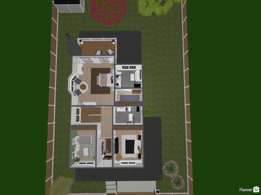 Two-story house #23432727 by User 158975103