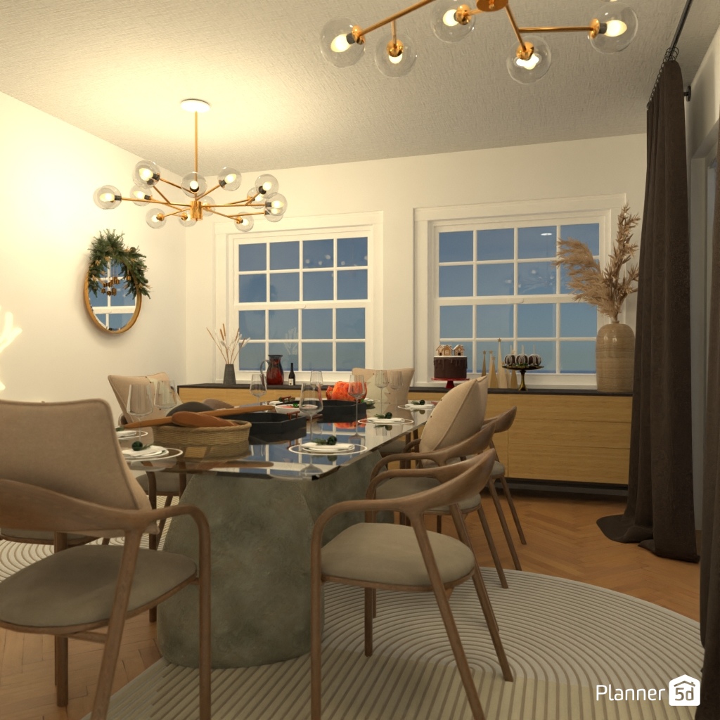 DB: Thanksgiving Day - room shell copy #23475795 by Editors Choice