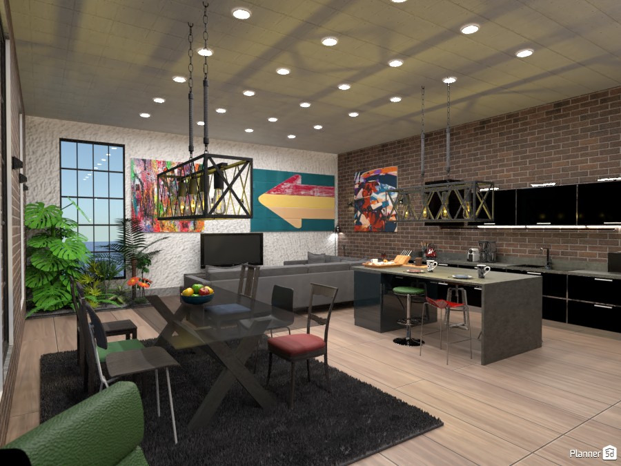 Industrial Loft #4659416 by Ely Bnd