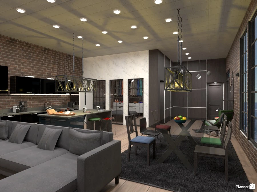 Industrial Loft #3044476 by Ely Bnd
