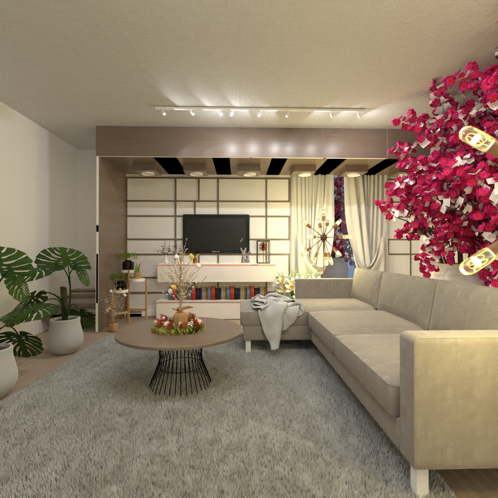 Spring Living Room #12147412 by Editors Choice