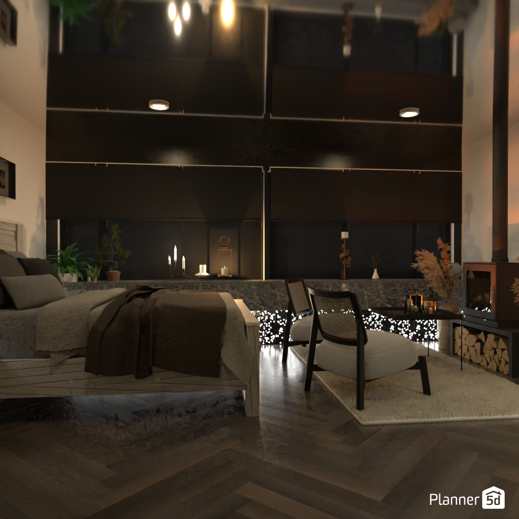Winter and Fire! #16702279 by Editors Choice