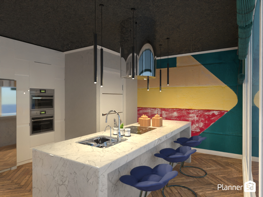 minimal and artistic Kitchen #10747788 by Ely Bnd