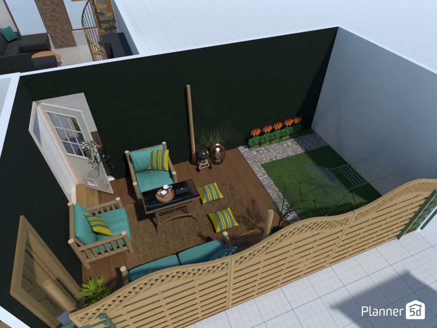 Achtertuin3 #7434690 by Celine Serry