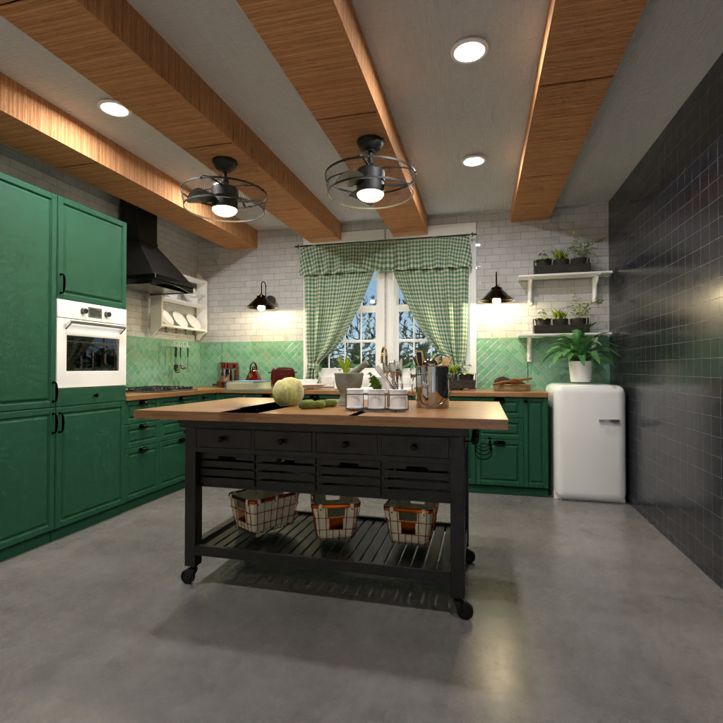 Vintage kitchen #13259783 by Editors Choice